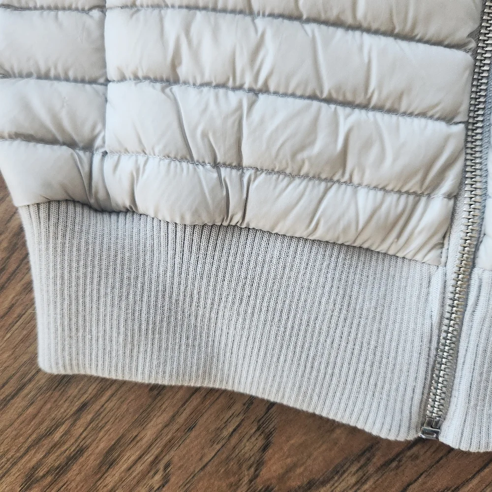 NWT Michael Kors XS Down Jacket Silver Packable - Picture 5 of 14